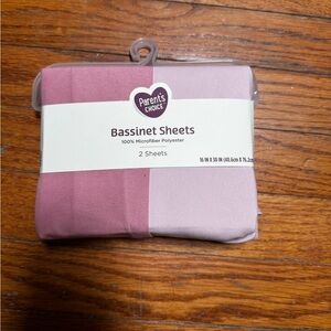 Parent's Choice Bassinet Sheets - Pink and Purple